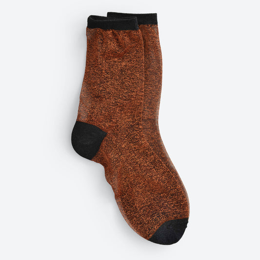Shimmering Brick Socks