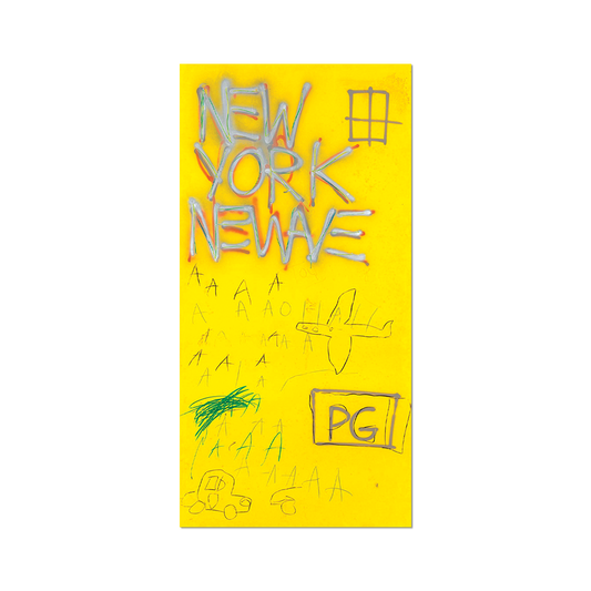New York/New Wave by Basquiat - Die-Cut Sticker