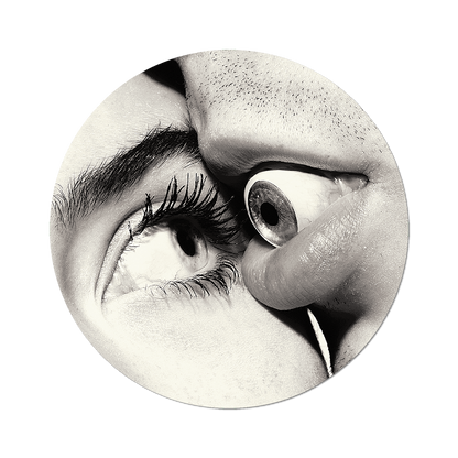 Metallic Eyes by Toiletpaper - Die-Cut Sticker