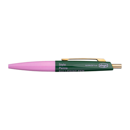 Mini Ball ink Pen/MARK'STYLE/DxA: Pink Green
