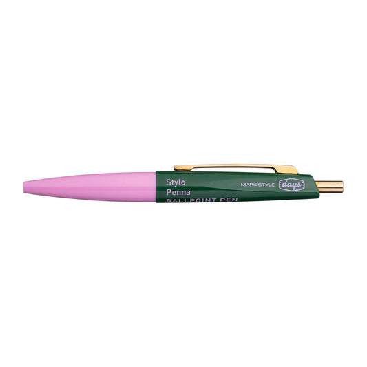 Mini Ball ink Pen/MARK'STYLE/DxA: Pink Green