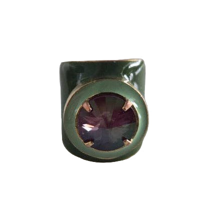Mega Dakota Ring Orchid Ignite Purple Haze