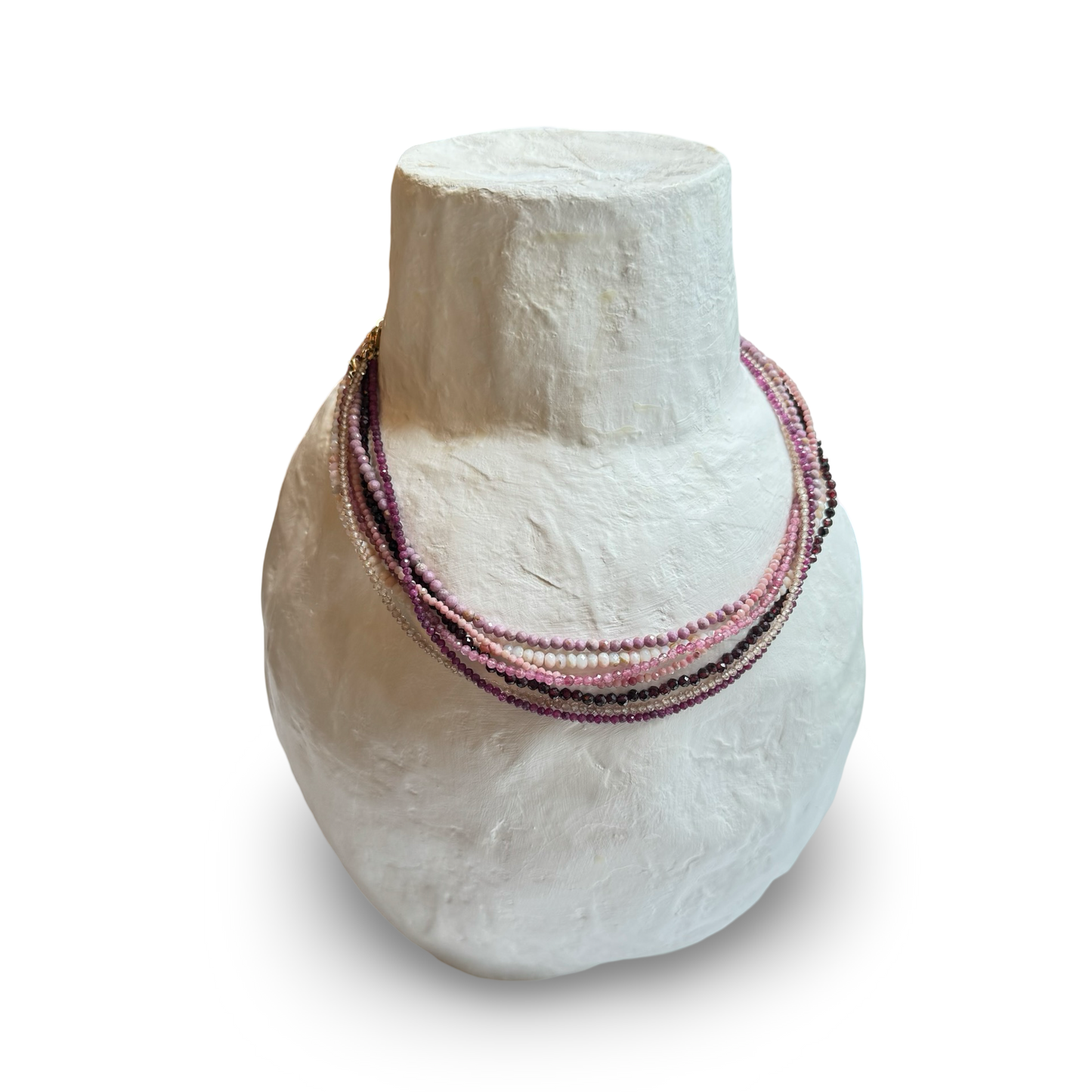 Necklace: Choker: Garnet