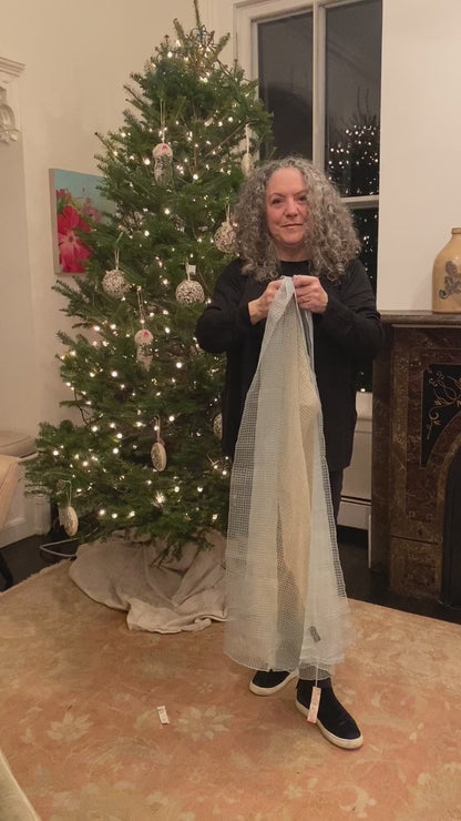 Scarf: Aqua Sheer Silk Scarf
